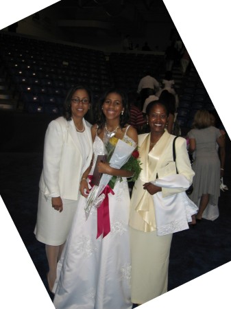 Celebrating My God-Daughter's 2006 HS Graduation