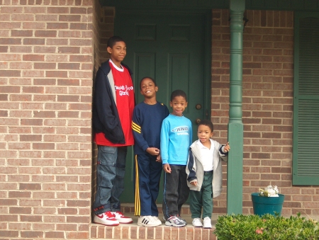 Terence, Marland Jr, Aaron, Alex