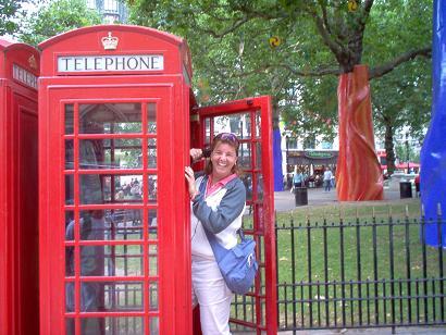 phone booth in London
