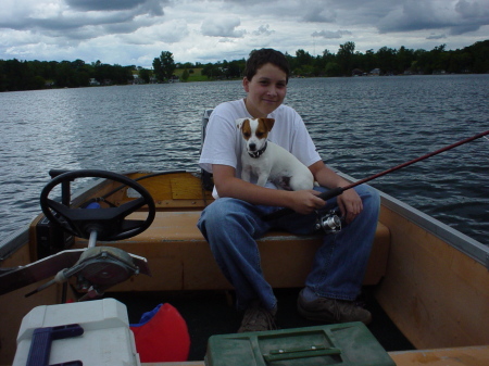 Fishing on Oak Lake!