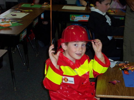 Firefighter Derek