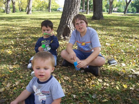 My three sons - Thomas, Owen and Aidan