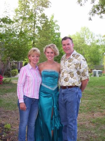 Me, Melissa & Rick - Prom night '06