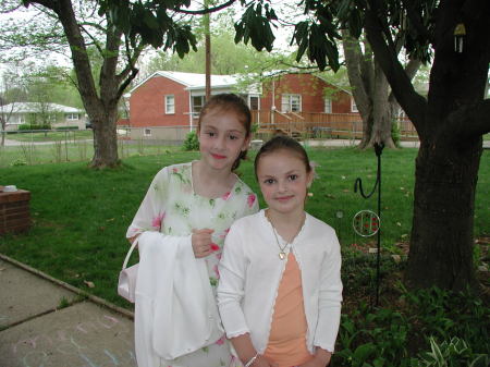 My girls Easter 2007