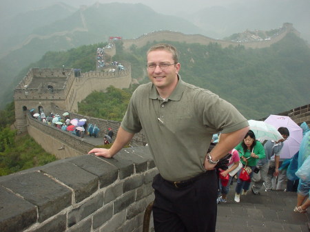 At the Great Wall