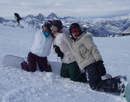 Snowboarding! (I'm on the left)