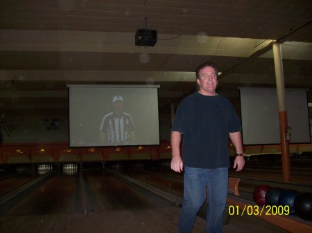 Mike ALMOST got a strike.