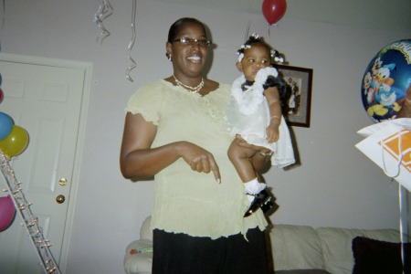 Destinee and Mommy