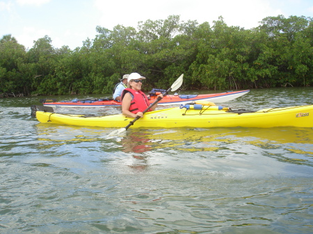 Kayaking on Boca Ceiga Bay, Florida