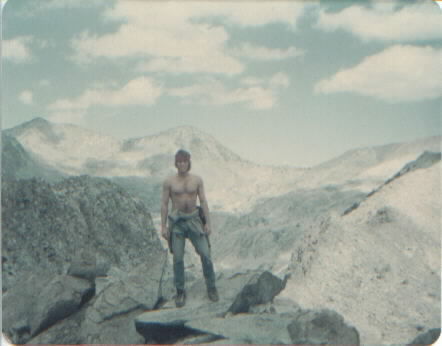 backpacking Sierra's. 1975