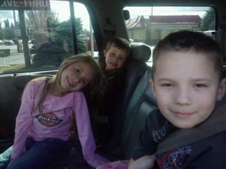 Kaden, Andrea, and Drew