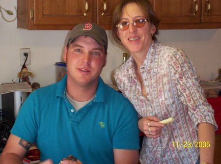 my son eric and sis cathy