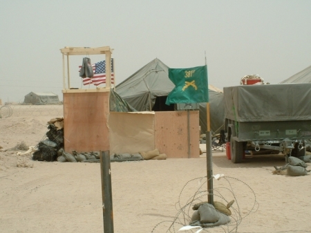 381st HQs, Camp Bucca, Iraq