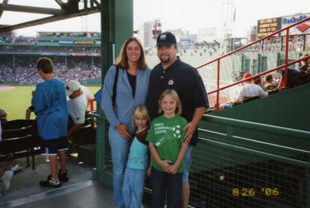 All of us at Fenway Park in Boston