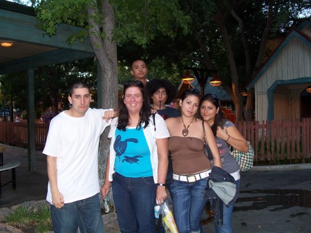 Me & my family at six Flags M.M. 08/2