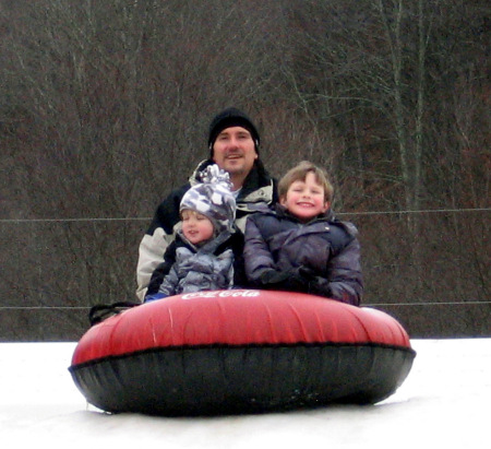 Snow Tubing with the little ones!