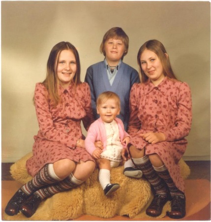 Debbie, Jamie, Me & Sheraine 1977