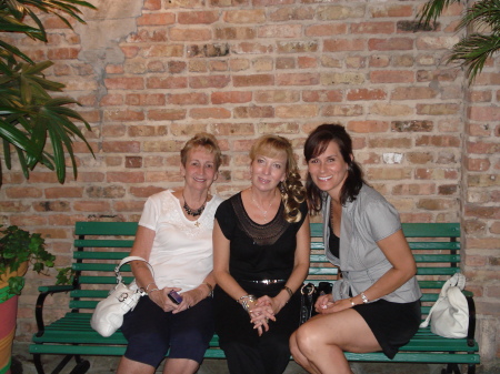 My mom, me, and my sister Traci