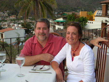 Rick and I in Puerto Villarta Mexico 2004