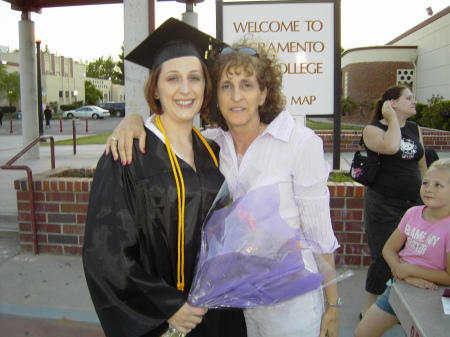 Me and My mom on my graduation day!