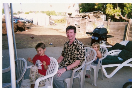 Me and grandsons Heath, Jr. and Abraham, June '06