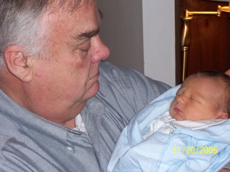 Me and my 3rd grandchild Carter