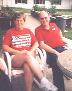 Tom and wife Pat