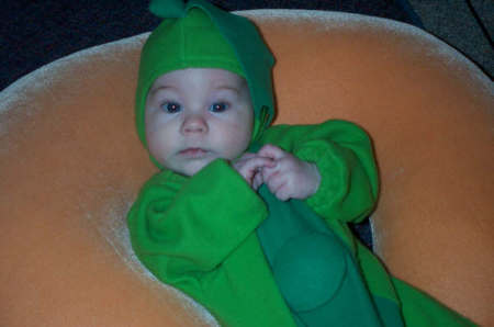 Our second Granddaughter Maya at Halloween