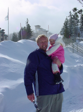 Bella & me in Tahoe 2003