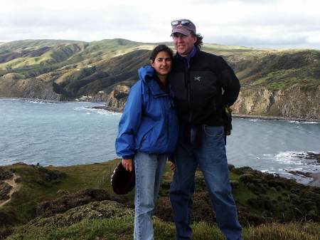 Drew and Anita in New Zealand