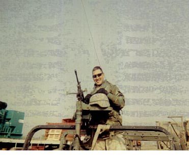 My husband hunting Iraqis
