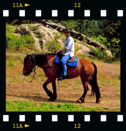Horseback riding in Estes Park