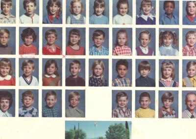 Mrs. Lyon's 1st grade class 73/74