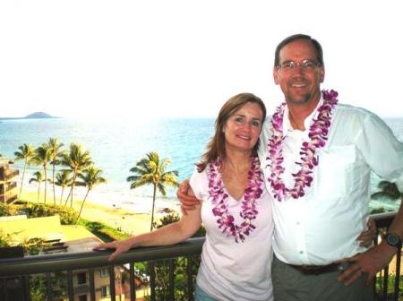 Scott and me in Maui in 2007