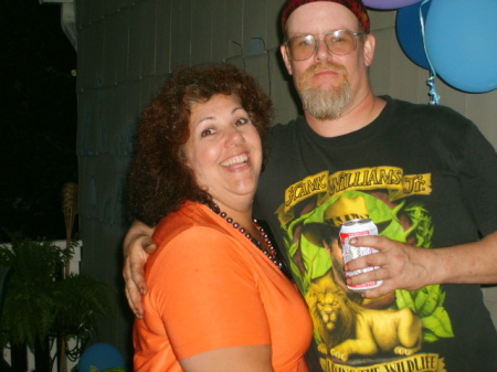 Me & My husband Bill at my 50th BD