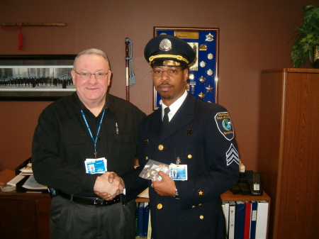 My promotion on the force (Aviation Police Sergeant)