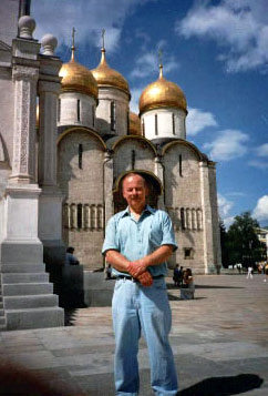 At the Kremlin in Moscow - late June, 1995