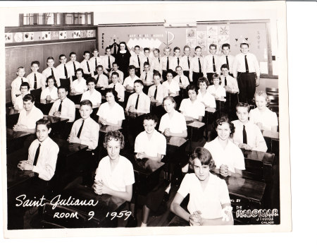 Michael Madden's album, St Juliana Class of 1960