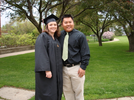 Me and Phong at Graduation May 2006