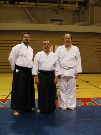 Mike with an Aikido Master