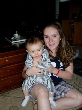 My daughter, Kiersten and my grandson, Noah