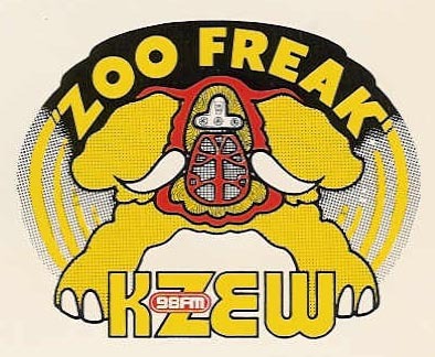 Zoo Freak Sticker 1974