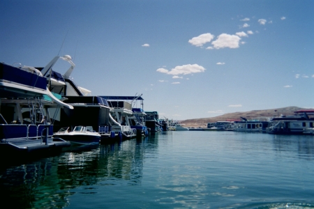 Dock at Lake Powell, Az.
