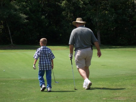 My golfing partner 1