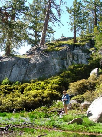 Elizabeth in the Sierras