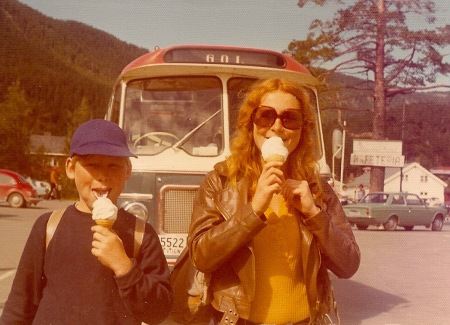 Timo & Tina Goodrich, Fagernes, Norway, 1971