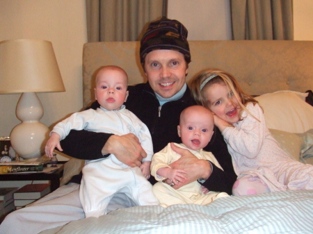 Mark & the kids Jan.2007