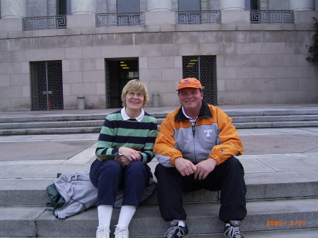 Melanie & I in Washington Feb 2005