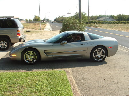 Enjoying my 2000 Vette