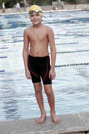 Ryan age 9  Flying Fish swim team